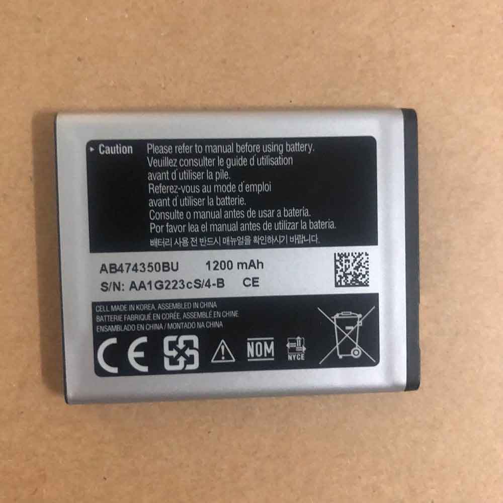 Batería para SAMSUNG Gear-S2/samsung-ab474350bu